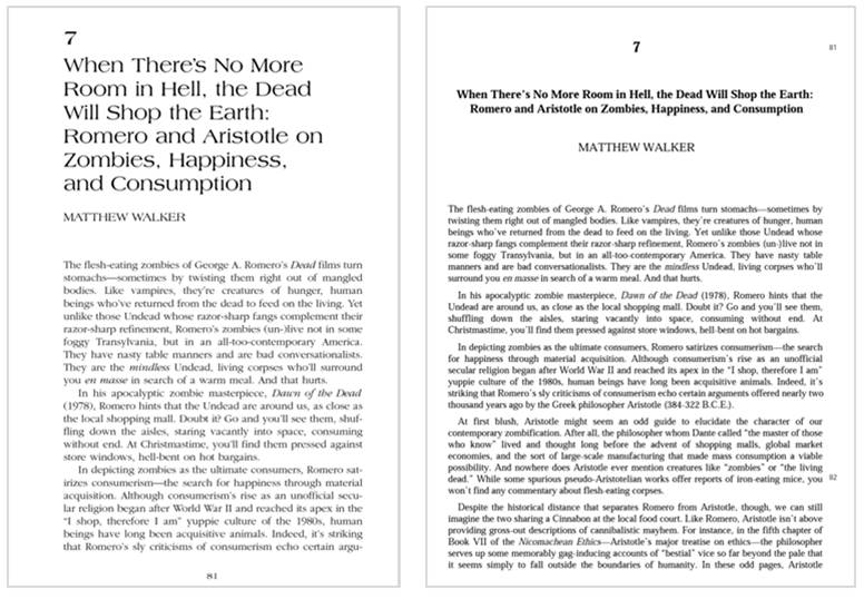 The page on the left is how the designer visualised it.
