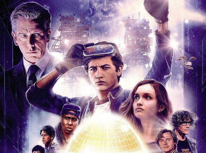 Detail from the cover of Ready Player One by Ernest Cline